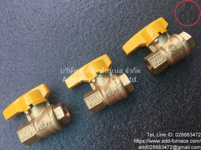 Gas Valve วาล์วแก๊ส Rub 1/4inch (6)